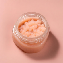 Load image into Gallery viewer, Peach Prosecco Sugared Whipped Soap Scrub
